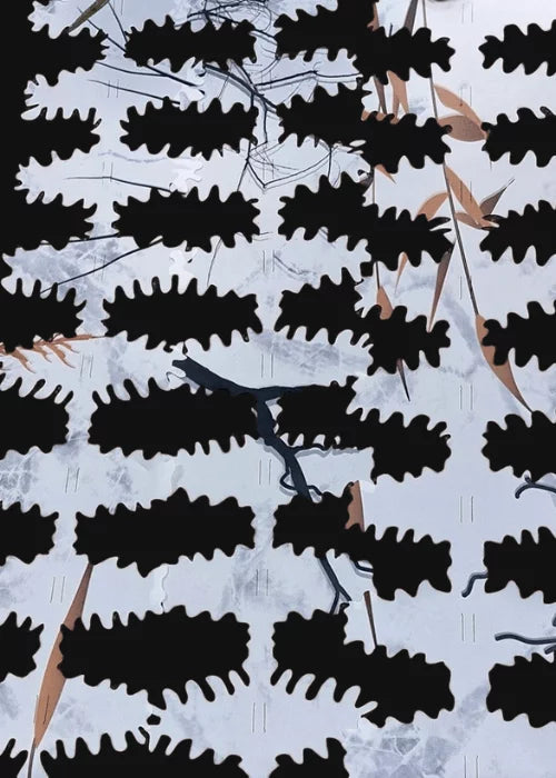 Artificial Strips for additional camouflage Winter