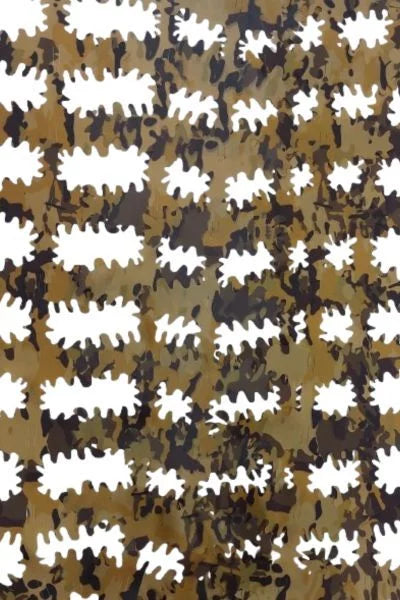 Artificial Strips for additional camouflage Yellow Fall