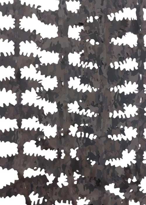Artificial Strips for additional camouflage Brown Forest
