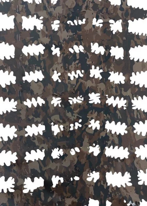 Artificial Strips for additional camouflage Brown Forest V2